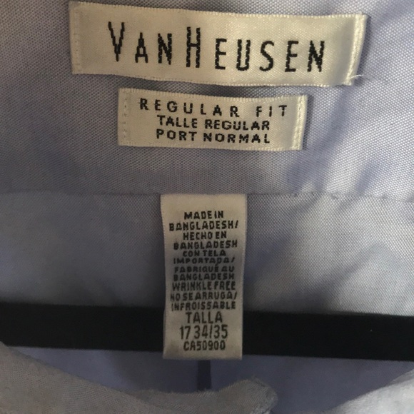 Light blue button down dress shirt - Picture 2 of 4